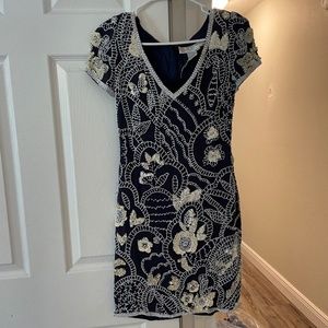 AJ Bari Sequin Dress Petite Size 2